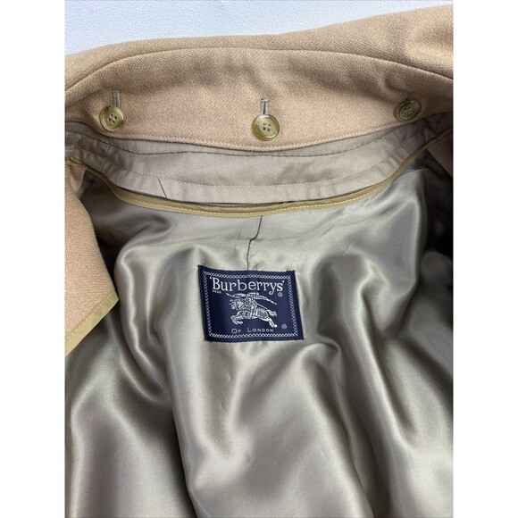 Burberrys of London Trench Coat Beige with Removable Liner Sz 44 Long - Picture 13 of 16